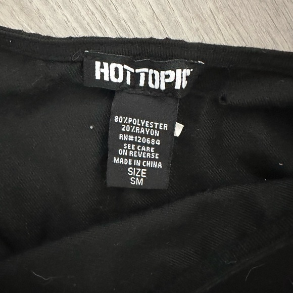 Hot Topic black mushroom button skirt size small - Picture 4 of 4